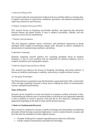 Comprehensive Introduction to Research Methods and Applications in ...