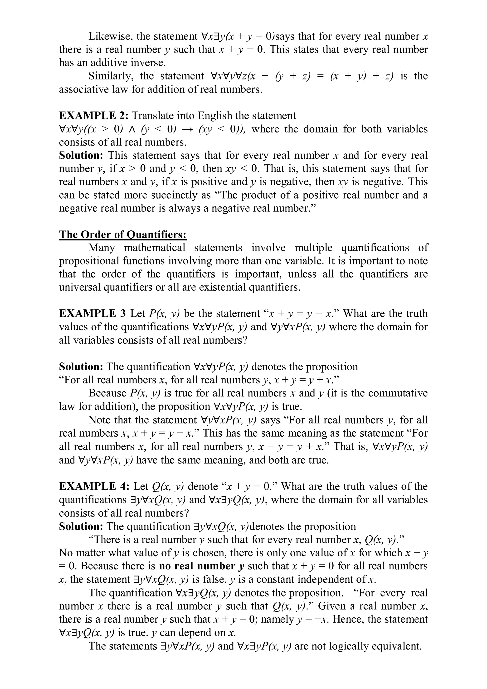 Unit I discrete mathematics lecture notes | PDF