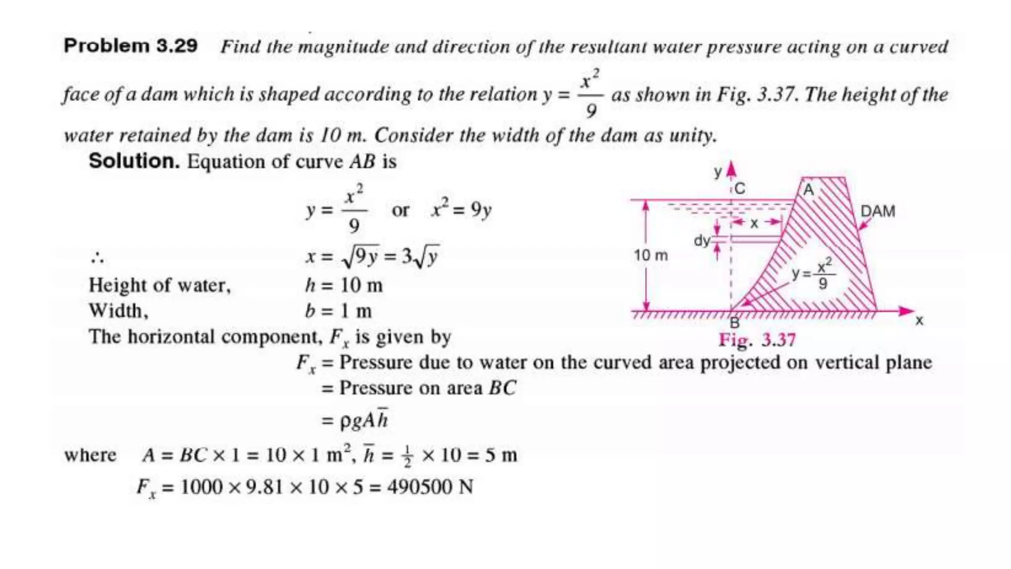 Fluid Mechanics Hydrostatic Pressure Pptx