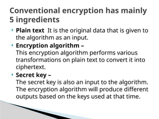 UNIT I - INTRODUCTION. cryptography and network security from anna ...