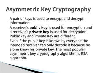 UNIT I - INTRODUCTION. cryptography and network security from anna ...