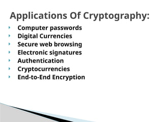 UNIT I - INTRODUCTION. cryptography and network security from anna ...
