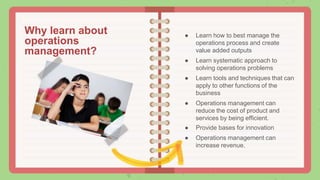 Unit I - Introduction to Operations Management.pptx