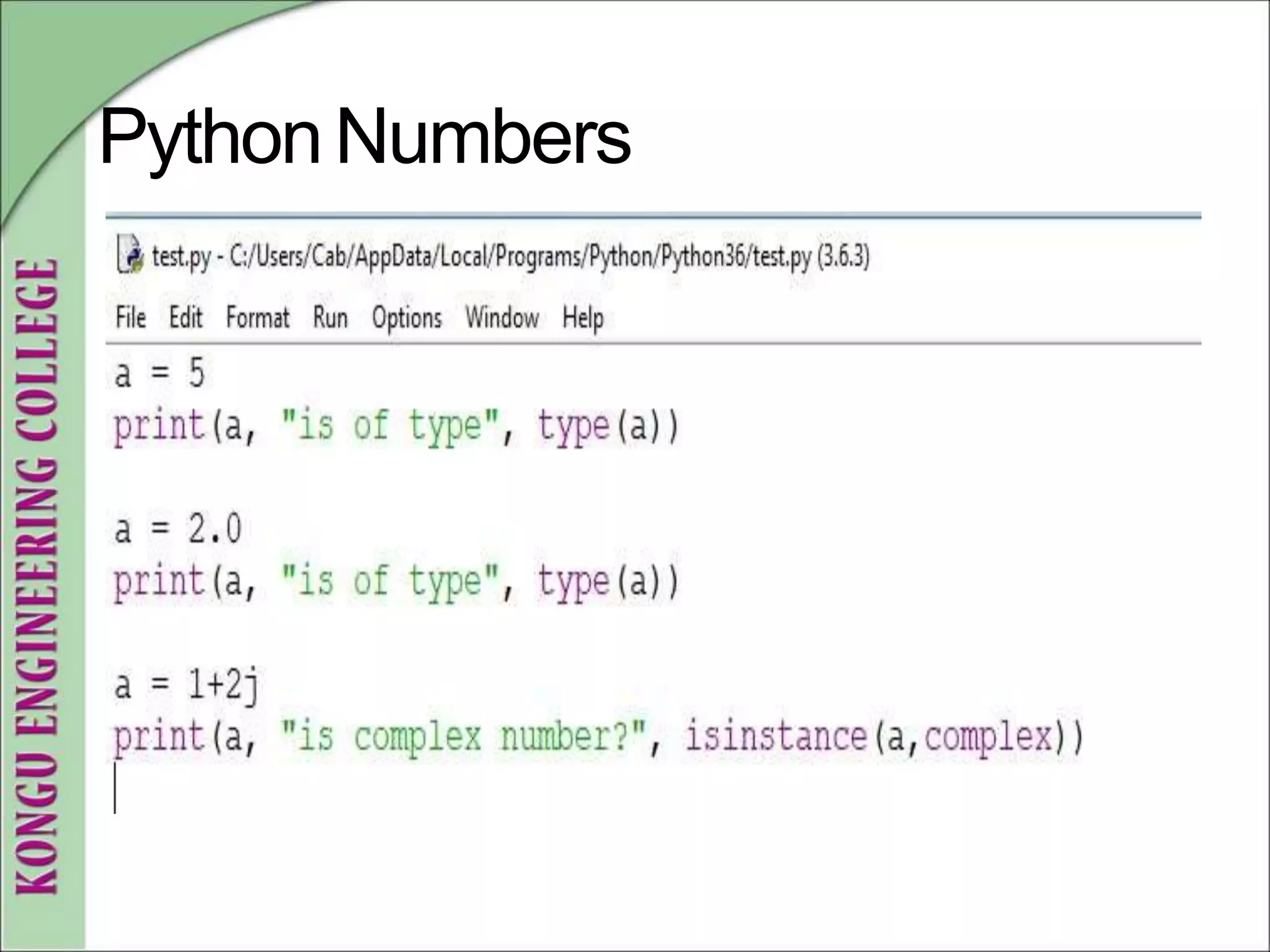 PythonNumbers
 