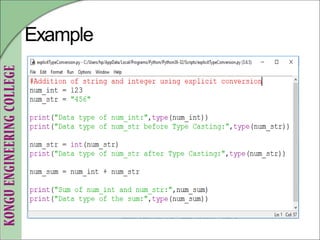Example
 