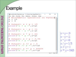 Example
 
