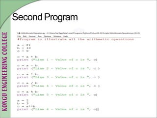 SecondProgram
 