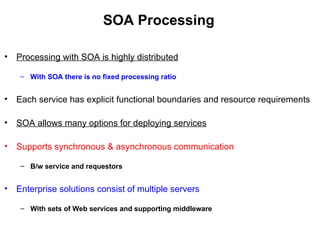 Characteristics of SOA and benefits SOA | PPT