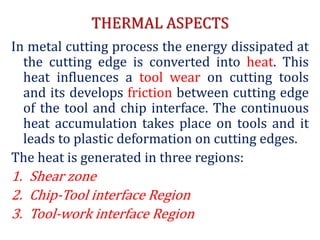 Thermal Cutting Gouges In Steel Theory of Metal Cutting | PPTX