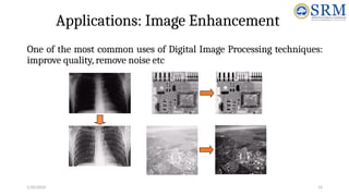 digital image processing first unit content | PPTX