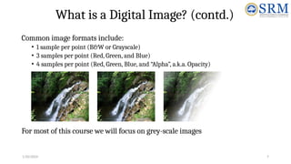 digital image processing first unit content | PPTX
