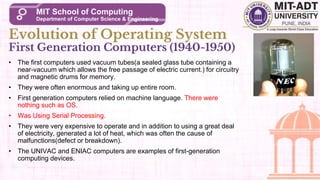 Comprehensive Introduction to Operating Systems: Evolution, Functions ...