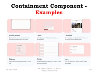 UNIT 1 BASIC DESIGN COMPONENTS USING FIGMA | PPTX