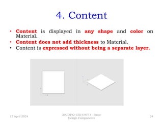 UNIT 1 BASIC DESIGN COMPONENTS USING FIGMA | PPTX