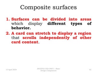 UNIT 1 BASIC DESIGN COMPONENTS USING FIGMA | PPTX