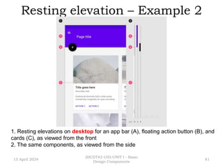 UNIT 1 BASIC DESIGN COMPONENTS USING FIGMA | PPTX