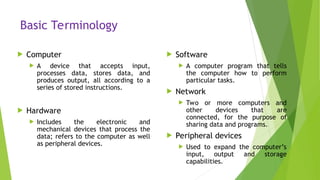 UNIT I Basic terminology COMPUTER ARCHI.ppt