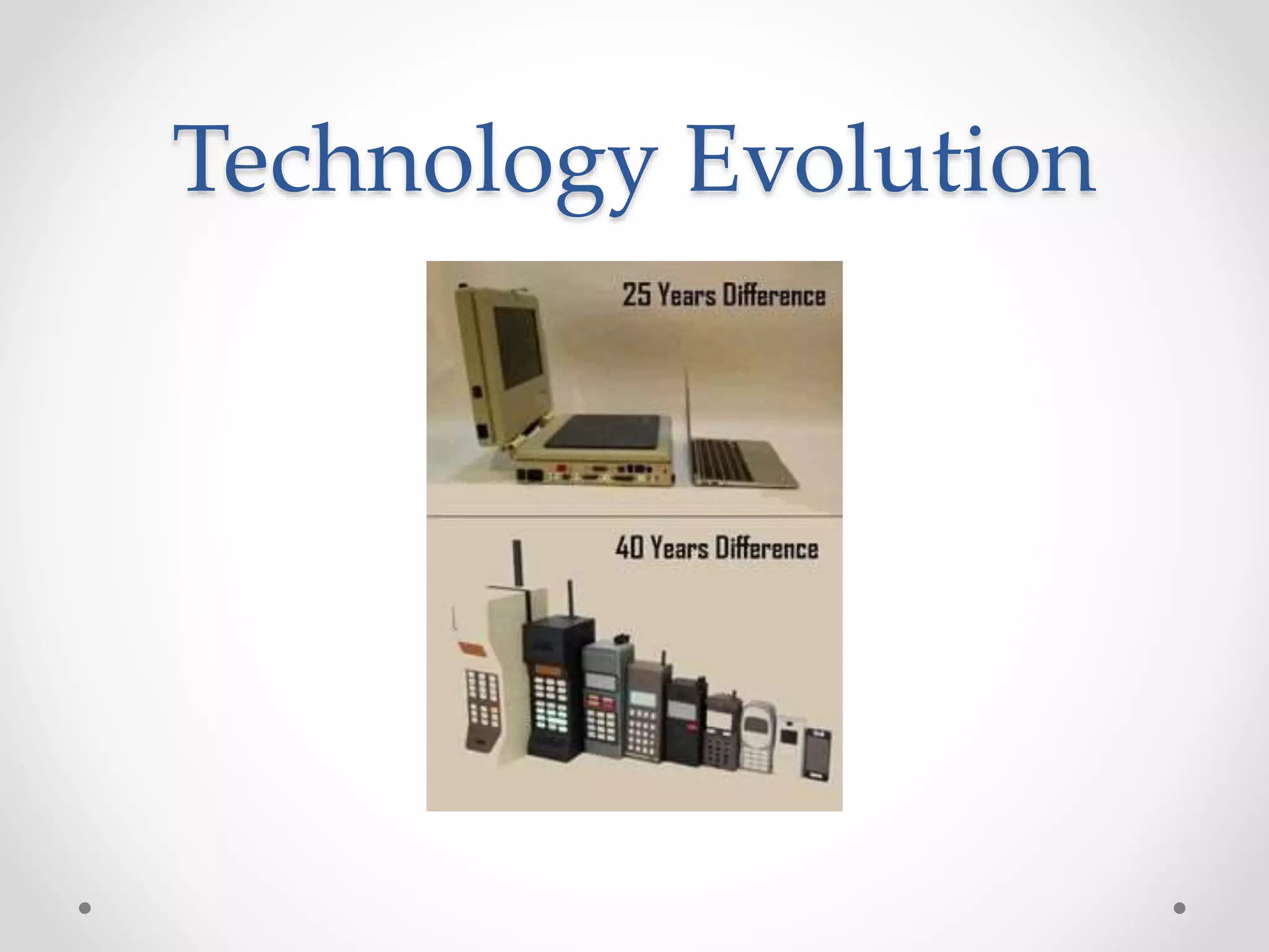Technology Evolution
 