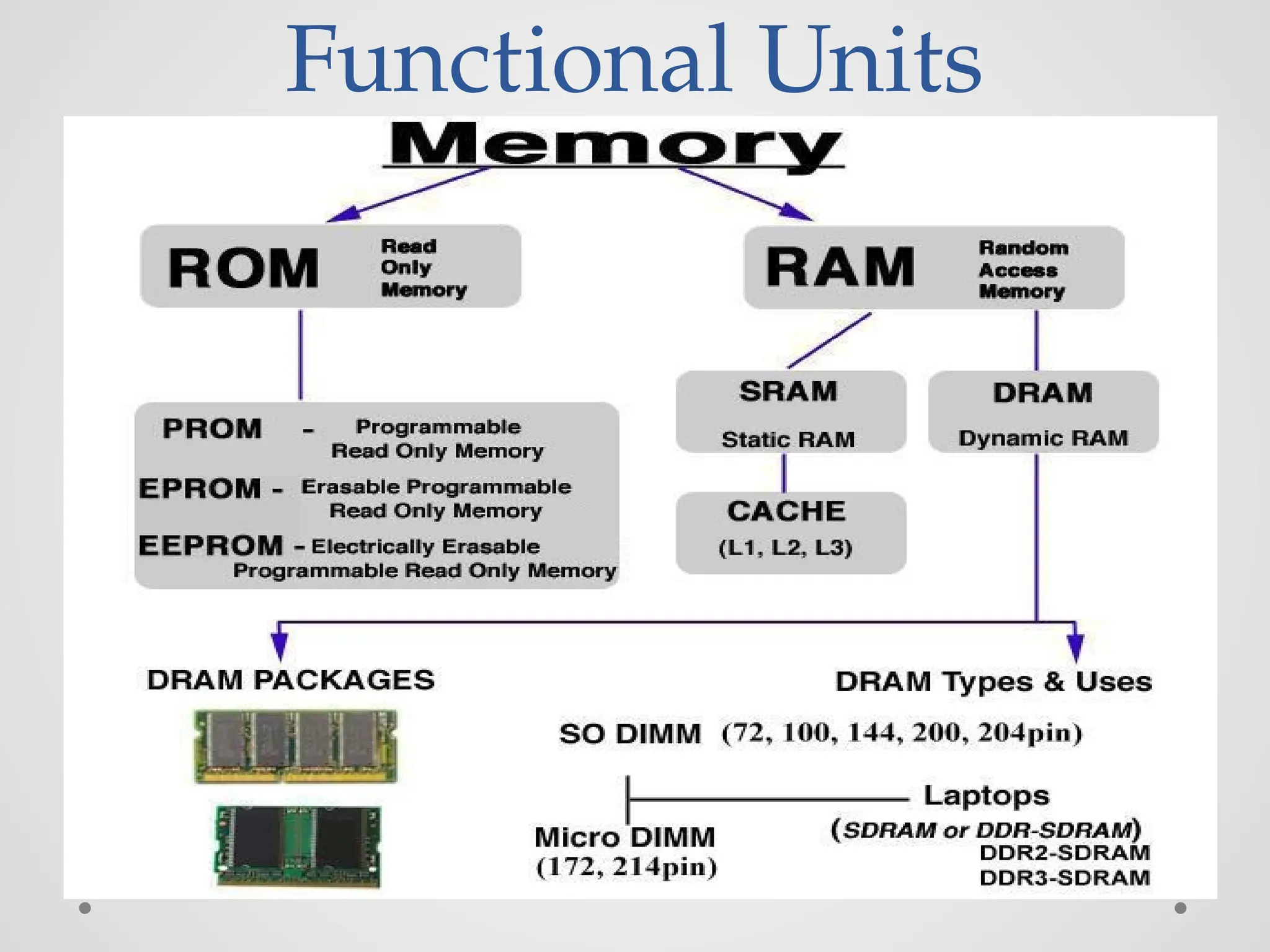 Functional Units
 