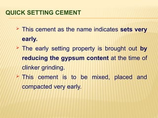 Constituent Materials.pptx concrete technology | PPTX