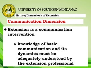 Unit i context of extension | PPTX