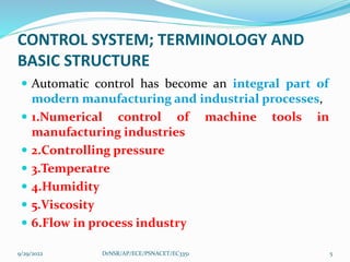 UNIT I CONTROL SYSTEM (EC3351).pptx