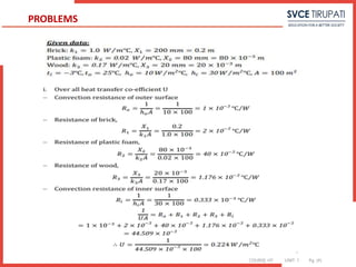 COURSE: HT UNIT: 1 Pg. (#)
PROBLEMS
 