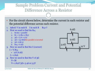 Unit i electrical circuits | PPTX