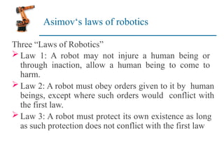 Unit I FundamentalsUnit I Fundamentals of Robotics (1).ppt