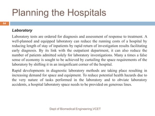 Insignificant Department HOSPITAL PLANNING AND ITS ADMINISTRATION | PPTX