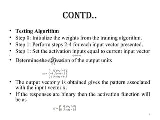 Principles of soft computing-Associative memory networks | PPT