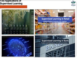 FewApplications of
Supervised Learning
 