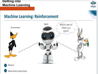 Getting into
Machine Learning
 