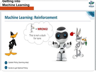 Getting into
Machine Learning
 