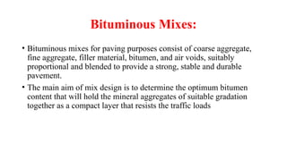 Pavement Material material and MORTH Standards | PPTX