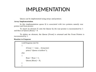 IMPLEMENTATION
 