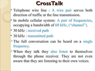 Telecom Crosswire Unit_II.ppt co channel interference in cellular | PPT