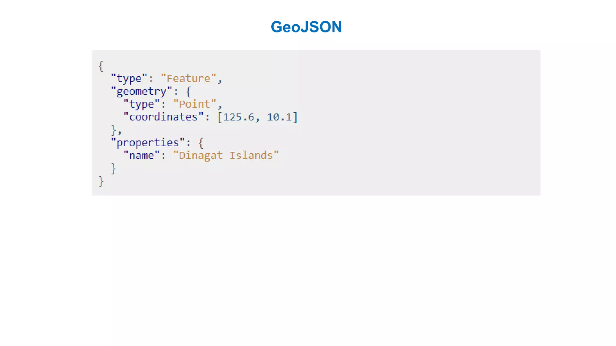 GeoJSON
 