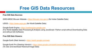 Geographical Information System (GIS) | PPTX