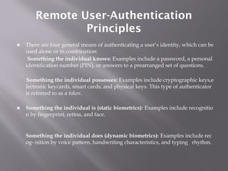 UNIT II - KEY MANAGEMENT AND AUTHENTICATION.pptx from anna university ...