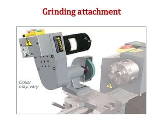 Grinding attachment
 