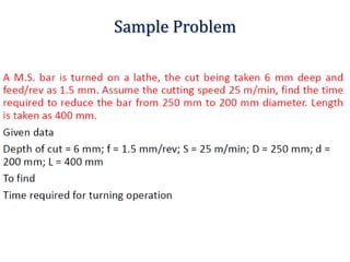 Sample Problem
 