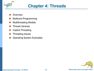 Unit II - 2 - Operating System - Threads | PPT