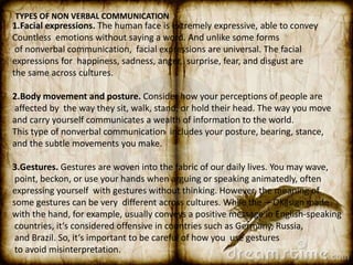 Unit II 2.3 Body language- Non verbal communication.ppt