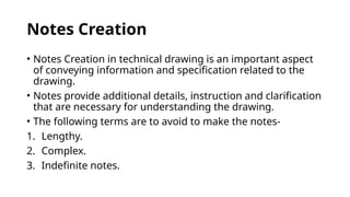 2D Drafting in computer aided drafting or modeling | PPTX