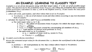 AN EXAMPLE: LEARNING TO CLASSIFY TEXT
 