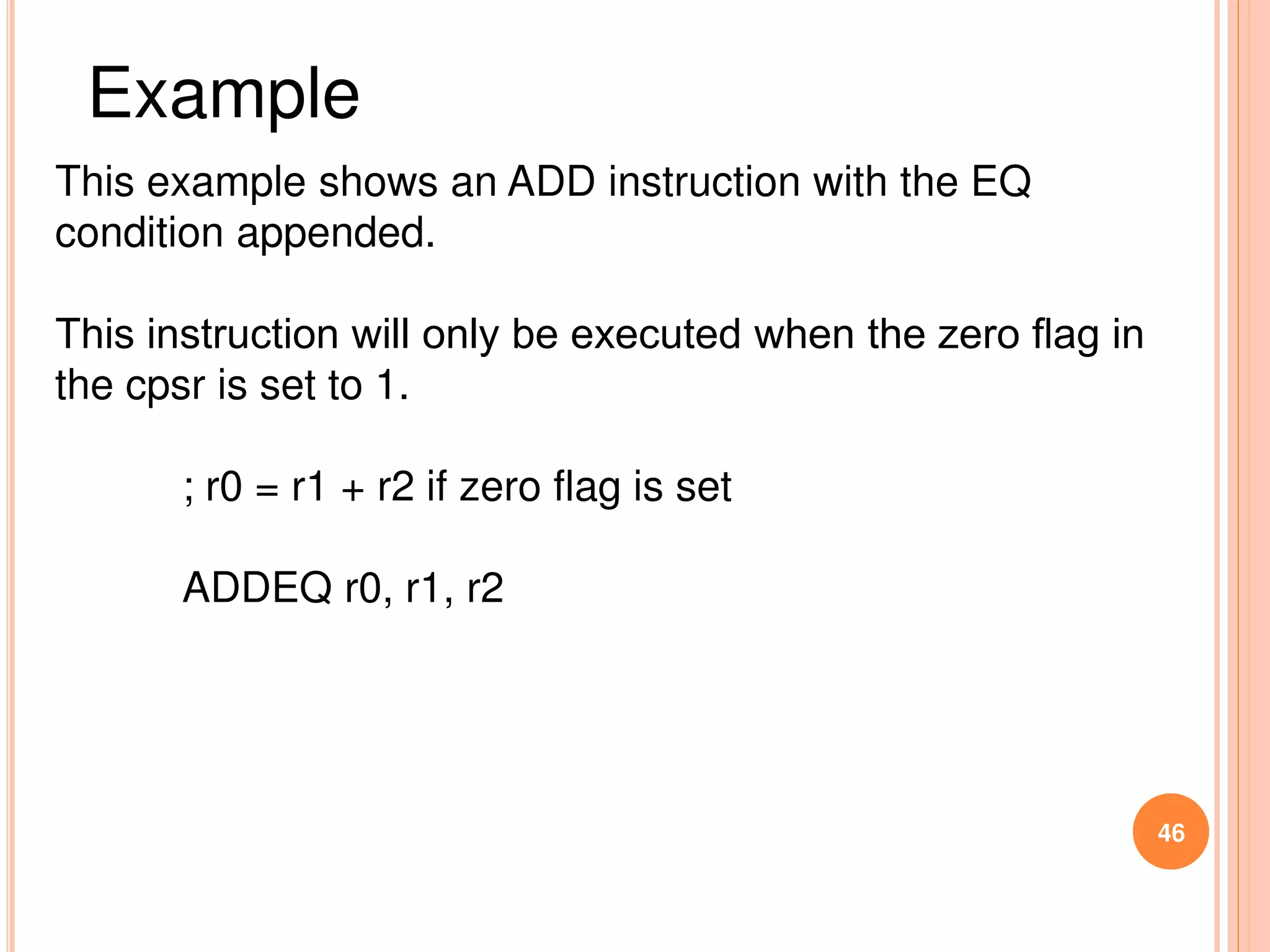 Unit II arm 7 Instruction Set | PDF