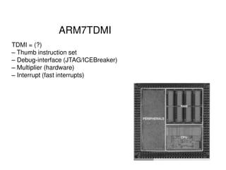 Unit II Arm 7 Introduction | PDF
