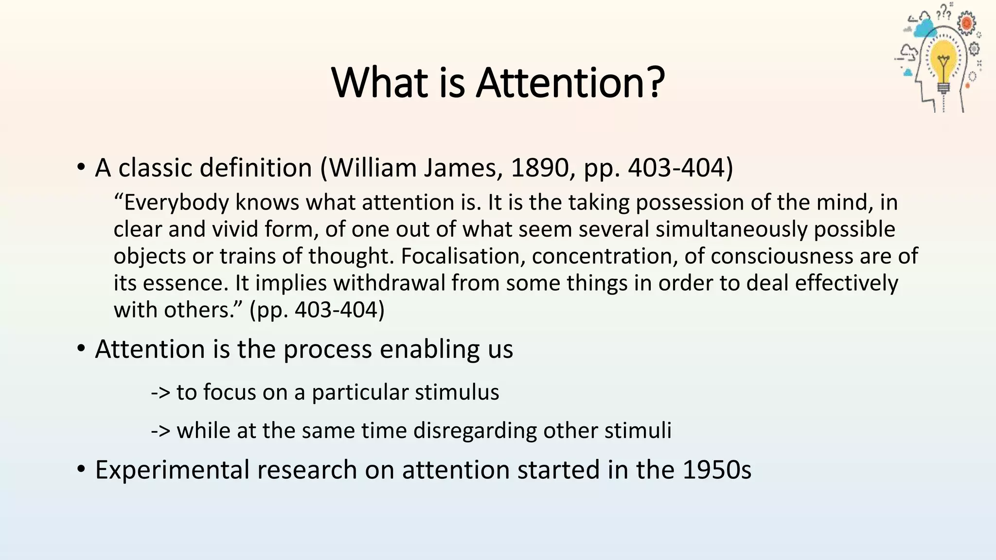 UNIT II ATTENTION AND CONSCIOUSNESS.pptx
