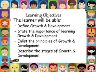 PRINCIPLES OF GROWTH AND DEVELOPMENT IN CHILD HEALTH NURSING PPT visual data 5